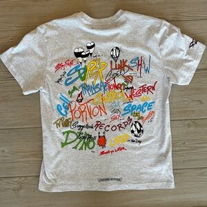 Chrome Hearts X Matty Boy Brain Grey T-Shirt